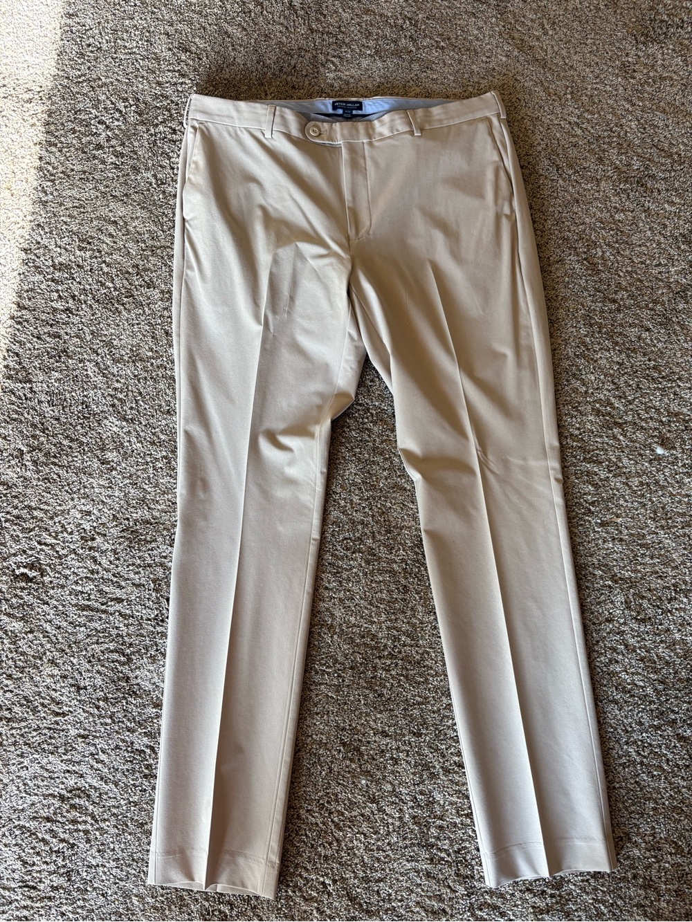 Peter Millar Men's Dress Pants in Beige